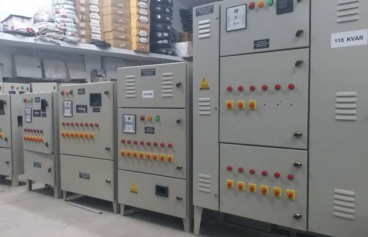 Automatic Power Factor Control Panel